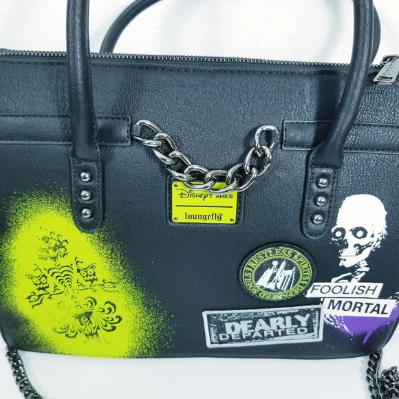 2021 Disney Parks Loungefly Haunted Mansion Bag - Picture 4 of 15